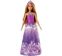Barbie - Princesse Multicolore Paillettes - Poupée Mannequin - FJC97