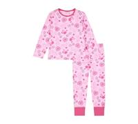 Barbie Pyjama pour fille | Pyjama 100 % coton | Pyjama long pour fille | Cadeaux de poupée Vêtements officiels, rose, 7-8 ans