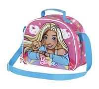 Barbie Rainbow-Sac à Goûter 3D, Rose, 25,5 x 20 cm