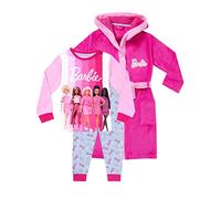 Barbie Robe de Chambre et Pyjama Les Filles Rose 4-5 Ans