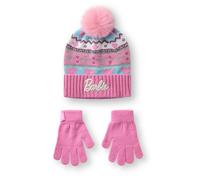 Barbie Rose Fair Isle Ensemble bonnet et gants Garçon