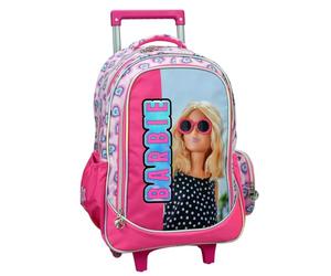 Barbie Sac à dos à roulettes Heart 46 CM Trolley Haut de Gamme