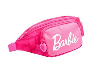 Barbie Sac banane léger pour filles avec sangle réglable et 2 poches zippées, rose, 11 x 27 x 9 cm, Classique