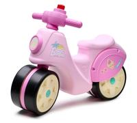 Barbie Scooter Enfant, Roues silencieuses et klaxon, dès 12 Mois