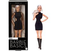 Barbie Signature JBH71 - Poupée Basics modèle 2 - Cheveux blonds, robe noire