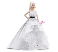 Barbie Signature poupée de Collection 60ème Anniversaire aux Cheveux Blancs et à la Robe Inspiration Diamants, Jouet Collector, FXD88