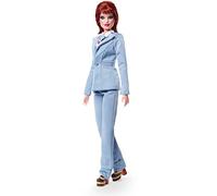 Barbie Signature poupée de Collection David Bowie avec Une Coupe mulet Portant Le Costume Bleu Clair de Life on Mars, Jouet Collector, GXH59