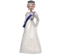 Barbie Signature poupée de Collection Reine Elisabeth II, Jouet Collector, HCB96