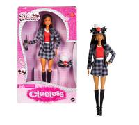 Barbie Signature Poupée Dionne de Clueless Collector avec Ensemble à Carreaux Noir et Blanc, Chapeau et Accessoire de téléphone Portable