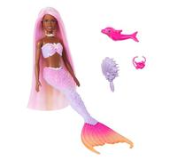 Barbie - Poupée Brooklyn Sirène A Touch Of Magic - Changeante de couleur - Rose - Pour enfants