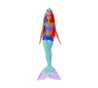 Barbie Sirène Dreamtopia Violette Et Corail Mattel Gjk09