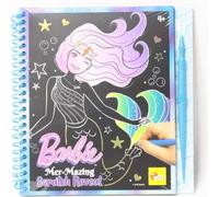 Barbie Sketch Book Mer-Mazing Scratch Reveal