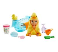 BARBIE Skipper baby-sitter Bébé et accessoires de bain