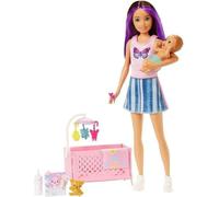 Barbie-Skipper Baby-Sitter-Coffret poupée et accessoires HJY33