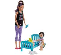 BARBIE Skipper baby-sitter Heure du Dodo