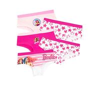 Barbie sous Vetements | Culottes Fille | Slip Coton Lot de 5 Multicolore 5-6 Ans