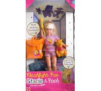 Barbie STACIE Flashlight Fun Stacie & Pooh (1997)
