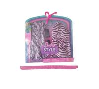 Barbie Style Fashion Pack, 2 Tenues Florales Rose et Violet avec Accessoires pour Poupée Barbie
