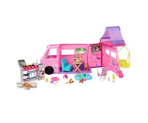 Barbie Súper Caravana DreamCamper avec plus de 60 accessoires