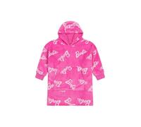 Barbie Sweat à capuche en polaire rose de luxe entièrement doublé pour filles, couverture en polaire pour enfants surdimensionnée, rose, 6-10 ans