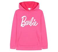 Barbie Sweat à capuche rose en coton pour fille, rose, 8-9 ans