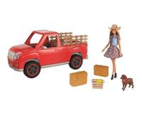 Barbie Sweet Orchard Farm - Fermière et son 4x4 - Accessoires inclus - Jouet pour enfant de 3 ans et plus
