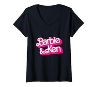 Barbie T-shirt Barbie & Ken, plusieurs tailles et couleurs T-Shirt avec Col en V