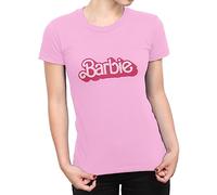 Barbie T-Shirt Femme | Tshirt Femme Coton | Tee Shirt Rose | Rose M