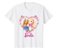 Barbie T-Shirt Fille Cheval Plusieurs Tailles + Couleurs T-Shirt