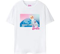 Barbie - T-shirt "Running Late" pour femme NS7375 (L) (Blanc)