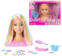 Barbie-Tete a Coiffer Color Reveal-Chevelure Blonde Et Accessoires - 3 ans+- JFG81