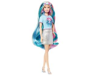 Barbie Totally Hair - POUPÉE CHEVEUX FANTASTIQUES