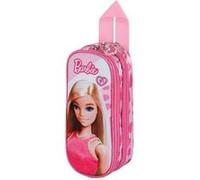 Karactermania Trousse Barbie Fashion 3D double Rose 22 x 9,5 cm
