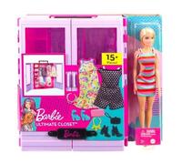 Barbie Ultimate Closet Doll and Playset - BARBIE BRAND - HJL66 - Blanc - Multicolore - Mixte