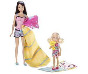 Barbie - V4397 - Poupée Mannequin - Barbie & Ses Soeurs - Skipper et Chelsea