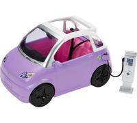 Barbie Véhicule Auto Électrique Violet 2 Places Bollard De Ricarica Mattel HJV36