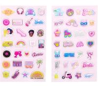 Barbie x Kodak Sets d’autocollants décoratifs - 50+ stickers Barbie pour décorer appareil photo, imprimante, album, journal, et plus, Coloré