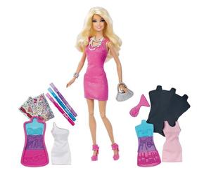Barbie - X7892 - Poupée - Atelier Couleurs et Styles