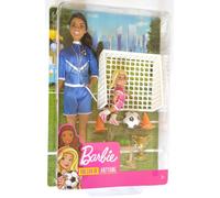 Barbie You Can Be Anything Formateur calcio Poupée Doll Mattel GJM71