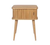 BARBIER - Table d'appoint en bois clair Marron clair