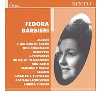 Barbieri Fedora - Fedora barbieri, Mezzo-Soprano [Import]
