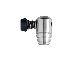 Barbieri Jet Set Gonfleur de cartouches CO2 Rose 4 cm