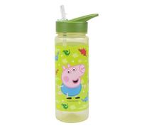 Barbo Toys Gourde George Dino pour enfant de 3 à 8 ans, passe au lave-vaisselle, légère et durable, motif Peppa Pig George, motif Peppa Pig de Peppa Pig, dimensions 6,5 x 6,5 x 22 cm