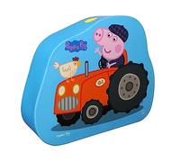 Barbo Toys - Peppa Pig Déco Puzzle - George Fermier - 2 Puzzle en 1 - Puzzle 22 pièces pour Enfants à partir de 3 Ans - Puzzle 3 Ans - avec Illustrations de l'univers Peppa Pig - Peppa Pig Officiel
