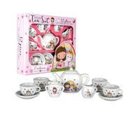 Barbo Toys Service à thé Lillie & Ellie - 12 pièces en porcelaine