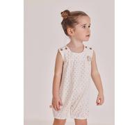 Barboteuse Bébé En Coton Blanc 6M(67CM)