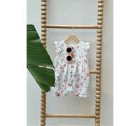 Barboteuse bébé en gaze de coton anaelle rose 6M(67CM)