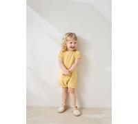 Barboteuse Bébé En Gaze De Coton Camila Jaune 12M(74CM)