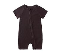 Barboteuse bébé Grenouillères Coton Doux Combinaisons avec Entrejambe Confortable Barboteuses Pieds Ouverture Pratique Confortables et Respirants Vêtements de Haute qualité du Nourrisson 4 Ans