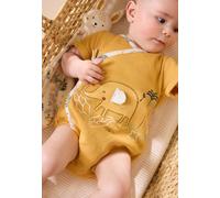 Barboteuse Bébé Hawaiki Ocre NAISSANCE(50CM)